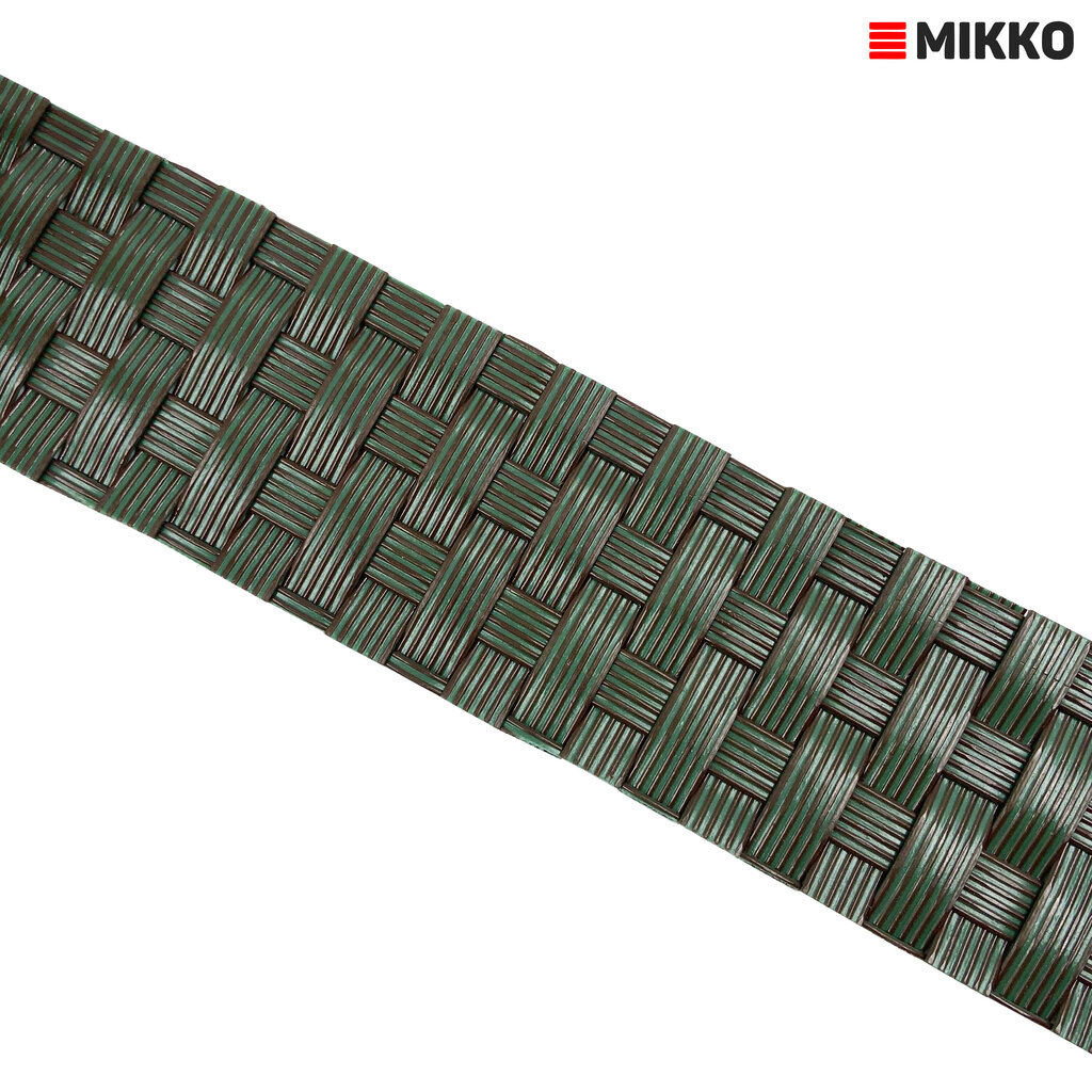 Tvoros juosta MIKKO Rattan, MK-12 žalia 4,75 cm цена и информация | Tvoros ir jų priedai | pigu.lt