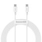 Baseus Superior USB Type C, 2m kaina ir informacija | Laidai telefonams | pigu.lt