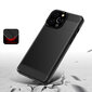 Hurtel Carbon Case skirtas iPhone 13 Pro Max, juodas цена и информация | Telefono dėklai | pigu.lt