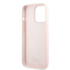 Чехол Karl Lagerfeld and Choupette Liquid Silicone Case для iPhone 13 Pro Pink цена и информация | Чехлы для телефонов | pigu.lt