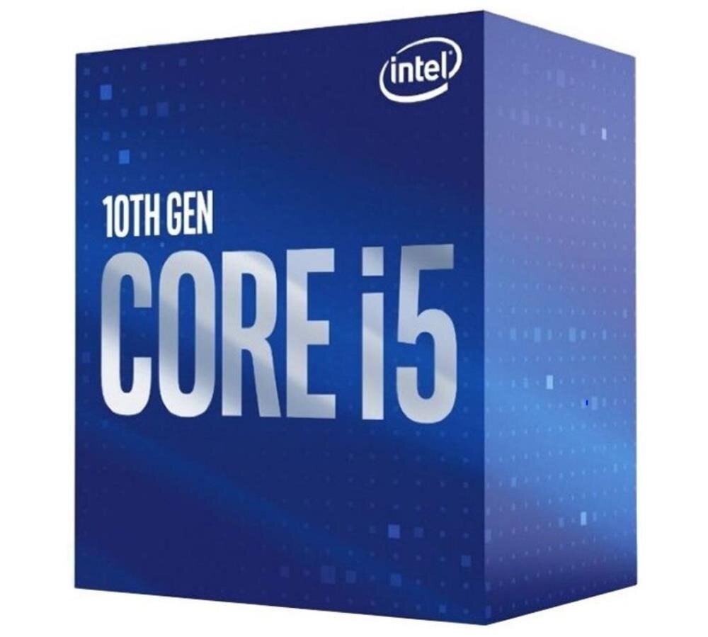 CPU|INTEL|Core i5|i5-10400|Comet Lake|2900 MHz|Cores 6|12MB|Socket LGA1200|65 Watts|GPU UHD 630|BOX|BX8070110400SRH3C kaina ir informacija | Procesoriai (CPU) | pigu.lt