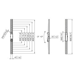 Vogel's PFS 3208 kaina ir informacija | Vogels Buitinė technika ir elektronika | pigu.lt