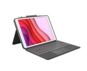 Клавиатура Logitech Combo Touch iPad 7-го поколения, испанский яз. цена и информация | Чехлы для планшетов и электронных книг | pigu.lt