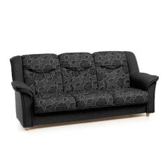 Sofa Manchester, juoda kaina ir informacija | Sofos | pigu.lt