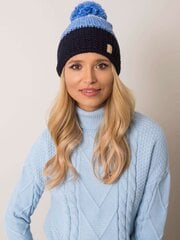 Женская шапка RUE PARIS, темно-синяя  цена и информация | Женские шапки | pigu.lt