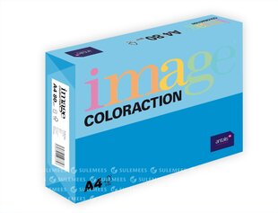 Spalvotas popierius Image Coloraction Stockholm, 80g/m2, A4, 500 lapų, mėlynas kaina ir informacija | Sąsiuviniai ir popieriaus prekės | pigu.lt