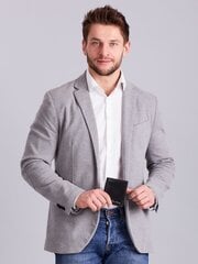 Мужской черный кожаный продолговатый кошелек. цена и информация | Мужские кошельки | pigu.lt