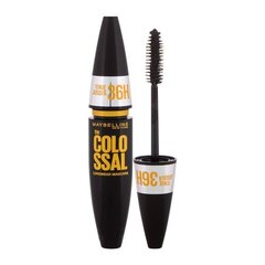 Blakstienų tušas Maybelline The Colossal Up To 36 H Longwear Mascara 01 Black, 10 ml kaina ir informacija | Akių šešėliai, pieštukai, blakstienų tušai, serumai | pigu.lt