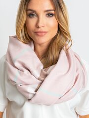 Светло-розовый шарф с цветочным принтом BRANDZEY цена и информация | Женские шарфы, платки | pigu.lt