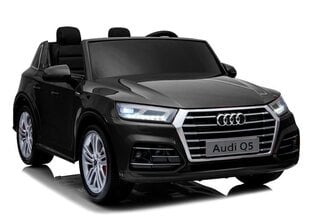 Elektrinis visureigis vaikams Audi Q5, Juodas kaina ir informacija | Elektromobiliai vaikams | pigu.lt