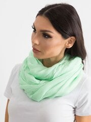 Мятный шарф с декоративным принтом цена и информация | Шарф женский | pigu.lt