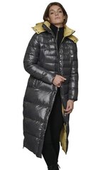 Rino&amp;Pelle moteriškas žieminis paltas Davlin, tamsiai pilkas kaina ir informacija | Paltai moterims | pigu.lt
