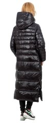 Rino&Pelle moteriškas žieminis paltas DAVLIN 907165901, juodas kaina ir informacija | Paltai moterims | pigu.lt