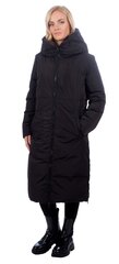 Rino&Pelle moteriškas dvipusis žieminis paltas KEILA 907165941, žalias/juodas kaina ir informacija | Paltai moterims | pigu.lt