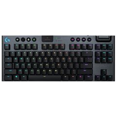 Игровая клавиатураLogitech G915 TKL Tactile, черная цена и информация | Клавиатуры | pigu.lt