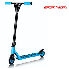 Трюковый самокат SportVida Ravage 100 мм RS PRO колеса ABEC-7 карбоновые подшипники 82 см ручка, синий цена и информация | Самокаты | pigu.lt