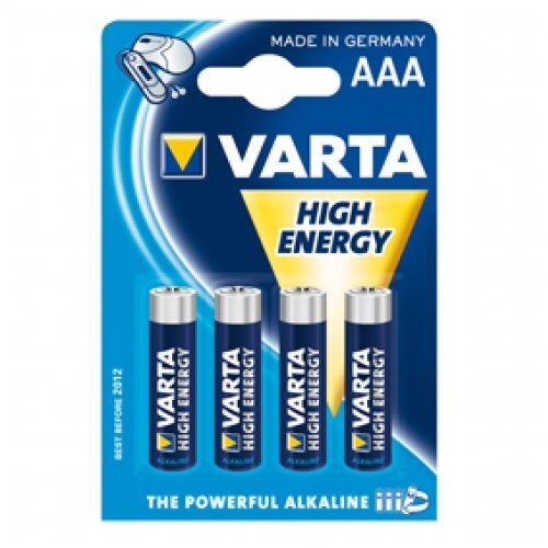 Varta High Energy AAA elementai, 4 vnt. kaina ir informacija | Elementai | pigu.lt