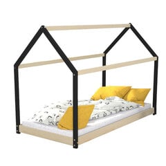 Детская кровать Aatrium Panda 1315-116, коричневый/черный цена и информация | Детские кровати | pigu.lt
