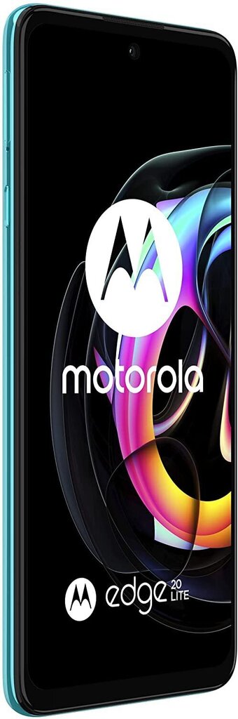 Motorola Edge 20 Lite 5G, 8/128 GB, Dual SIM PANE0045SE Lagoon Green kaina ir informacija | Mobilieji telefonai | pigu.lt