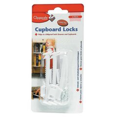 Clippasafe Art.CL710 Cupboard Locks Блокировка выдвижных ящиков 6шт цена и информация | Clippasafe Для ухода за младенцем | pigu.lt