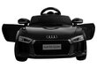 Elektrinis sportinis automobilis vaikams Audi R8 Spyder, juodas цена и информация | Elektromobiliai vaikams | pigu.lt