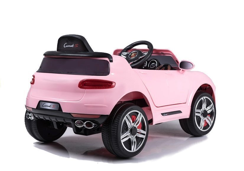 Elektrinis sportinis automobilis Coronet Modelis S, rožinis kaina ir informacija | Elektromobiliai vaikams | pigu.lt