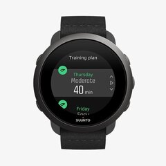 Suunto 3 All Black цена и информация | Смарт-часы (smartwatch) | pigu.lt