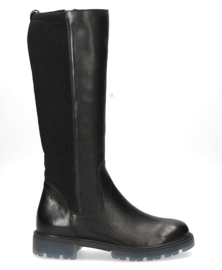 Caprice moteriški ilgi odiniai batai 907159711, juodi kaina ir informacija | Aulinukai, ilgaauliai batai moterims | pigu.lt