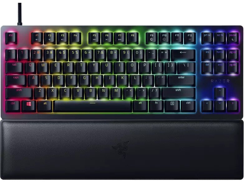 Razer Huntsman V2, juoda цена и информация | Klaviatūros | pigu.lt