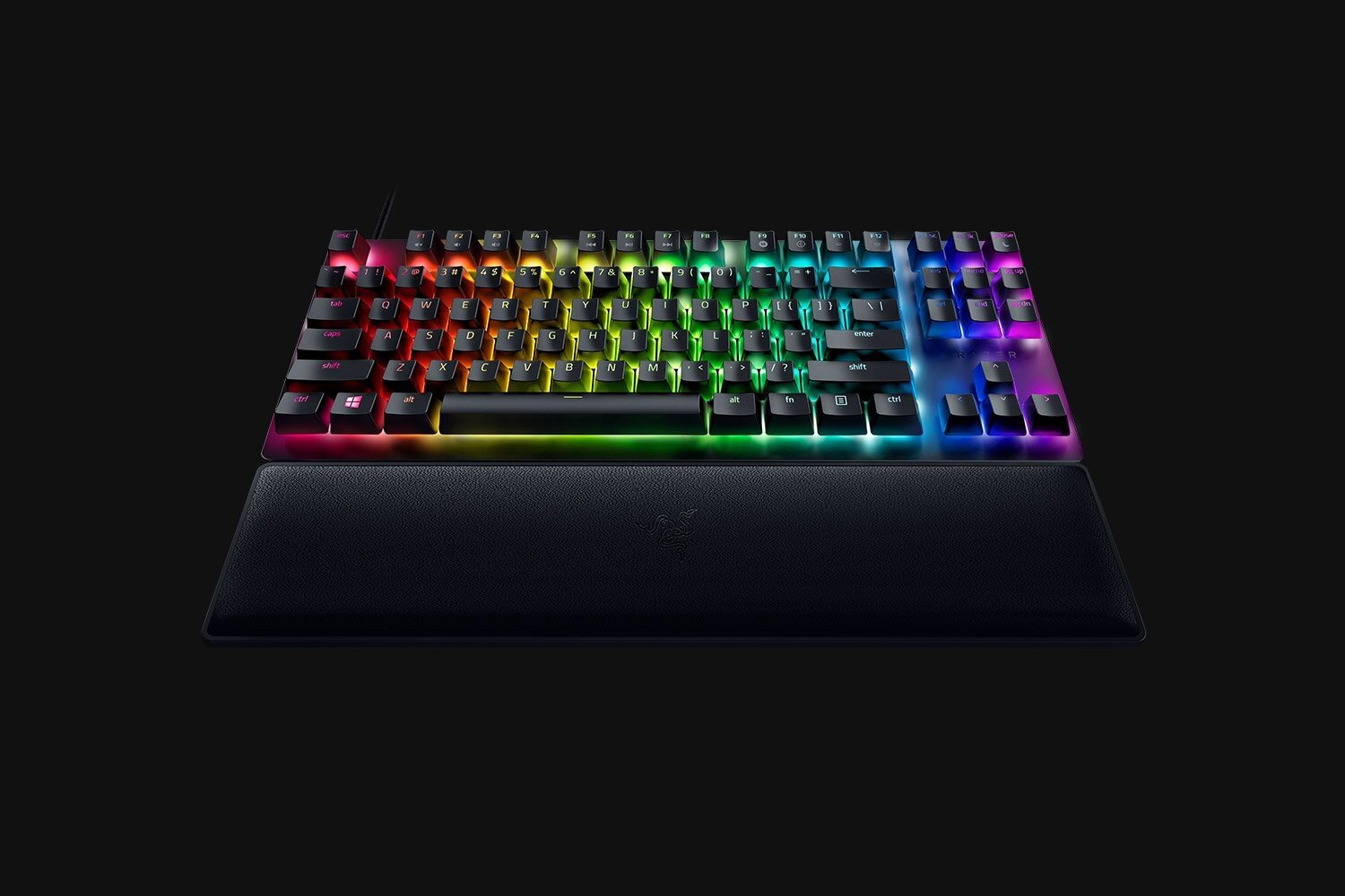 Razer Huntsman V2, juoda kaina ir informacija | Klaviatūros | pigu.lt