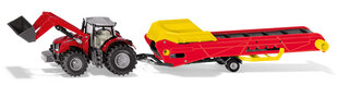 Žaislinis traktorius su priekaba Siku S1996 kaina ir informacija | Žaislai berniukams | pigu.lt