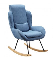 Kресло-качалка Rocky, синий цена и информация | Кресла в гостиную | pigu.lt
