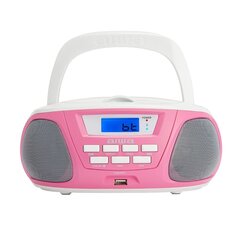 Aiwa BBTU-300PK pink/white цена и информация | Магнитолы | pigu.lt