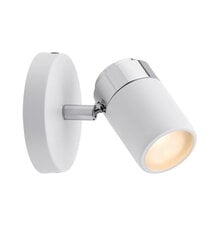 Настенный светильник Paulmann Zyli макс.10Вт GU10 IP44 230В белый/хром металл цена и информация | Настенные светильники | pigu.lt
