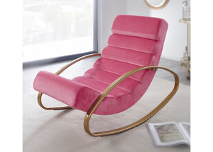 Supamasis fotelis Relax, rožinis kaina ir informacija | Svetainės foteliai | pigu.lt