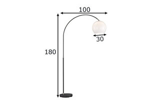 FH Lighting toršeras Arous kaina ir informacija | Toršerai | pigu.lt