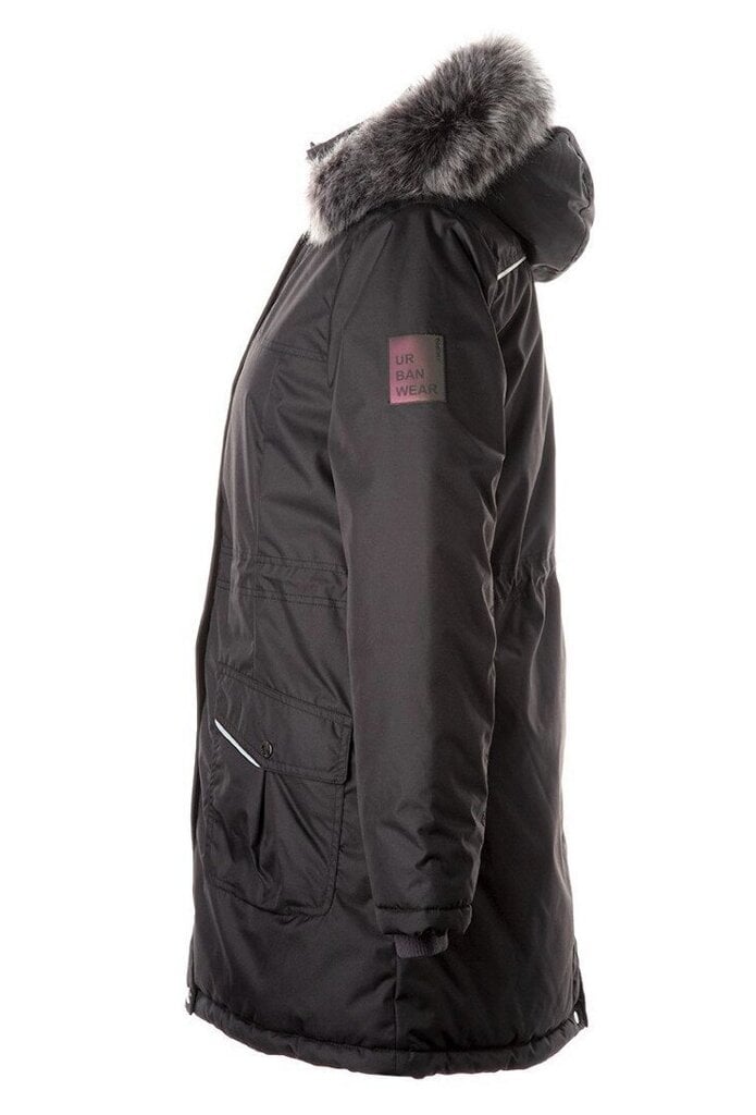 Huppa moteriška žieminė ilga striukė MONA 2 907166361, juoda цена и информация | Striukės moterims | pigu.lt