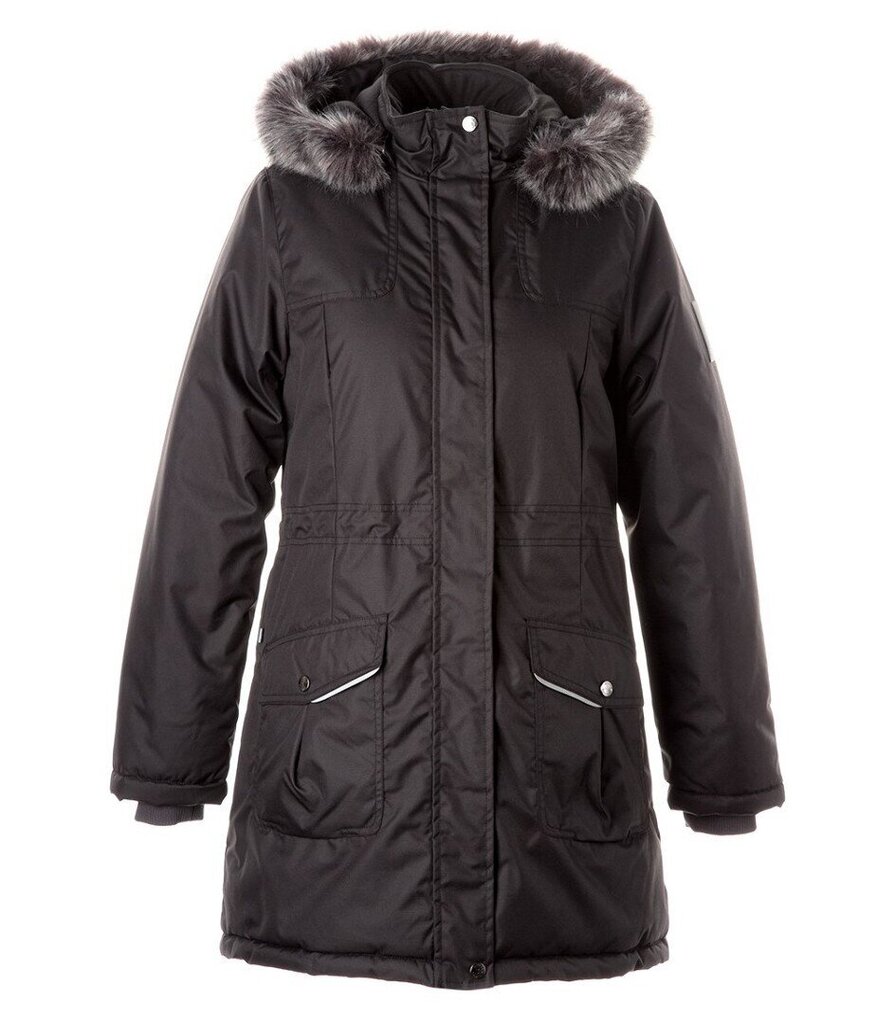 Huppa moteriška žieminė ilga striukė MONA 2 907166361, juoda kaina ir informacija | Striukės moterims | pigu.lt