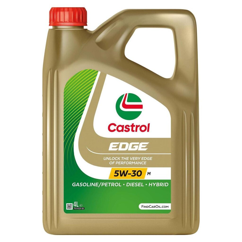 Castrol Edge Titanium FST 5W-30 M sintetinė alyva varikliams, 4 L kaina ir informacija | Variklinės alyvos | pigu.lt