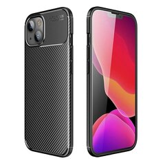 Mocco Trust Armored Shockproof Carbon Case for Apple iPhone 13 Pro Black kaina ir informacija | Telefono dėklai | pigu.lt