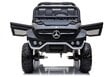 Vaikiškas elektrinis visureigis Mercedes Unimog 4 x 4, juodas kaina ir informacija | Elektromobiliai vaikams | pigu.lt