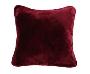 Gözze декоративная подушка Cashmere Premium, бордово-красная, 50x50 см цена и информация | Декоративные подушки и наволочки | pigu.lt