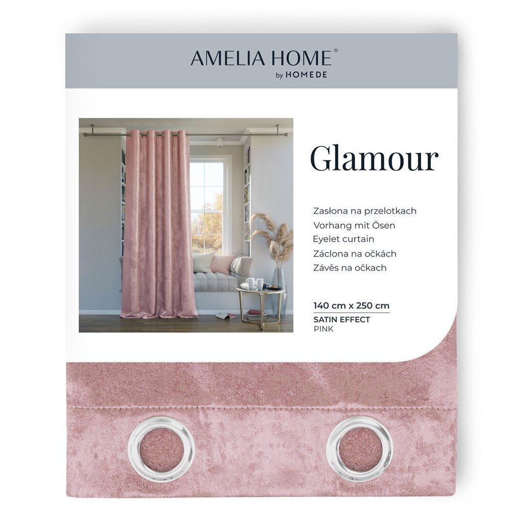 AmeliaHome šviesos nepraleidžianti užuolaida Glamour цена и информация | Užuolaidos | pigu.lt