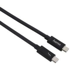 Hama 00135709, USB-C/Thunderbolt, 1 m kaina ir informacija | Kabeliai ir laidai | pigu.lt