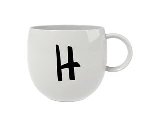 Like by Villeroy & Boch кружка Letters H, 13 x 10 x 8 см, 0,4l цена и информация | Стаканы, фужеры, кувшины | pigu.lt