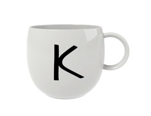 Like by Villeroy & Boch кружка Letters K, 13 x 10 x 8 см, 0,4l цена и информация | Стаканы, фужеры, кувшины | pigu.lt