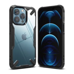 Ringke Fusion X PC Case skirtas iPhone 13 Pro Max, juodas kaina ir informacija | Telefono dėklai | pigu.lt