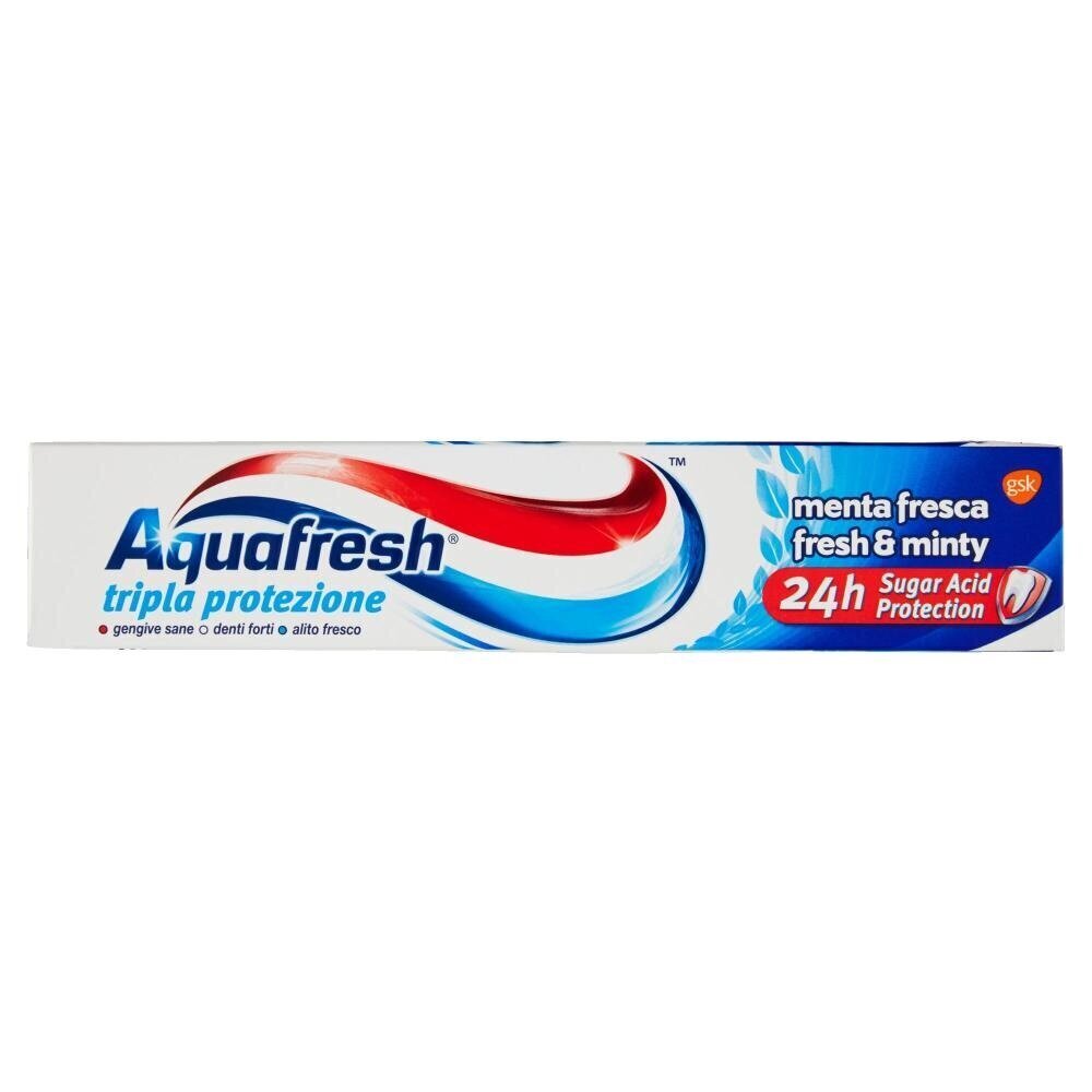 Dantų pasta Aquafresh Fresh'N'Minty, 75 ml цена и информация | Dantų šepetėliai, pastos | pigu.lt