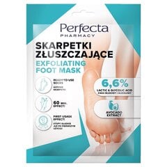 Šveičiamoji pėdų kaukė - kojinės Perfecta Pharmacy, 1 pora kaina ir informacija | Kūno kremai, losjonai | pigu.lt