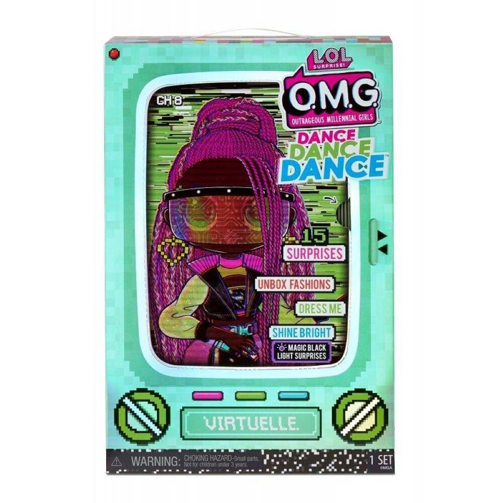 Lėlė L.O.L Surprise! OMG Dance Dance Dance Virtuelle kaina ir informacija | Žaislai mergaitėms | pigu.lt